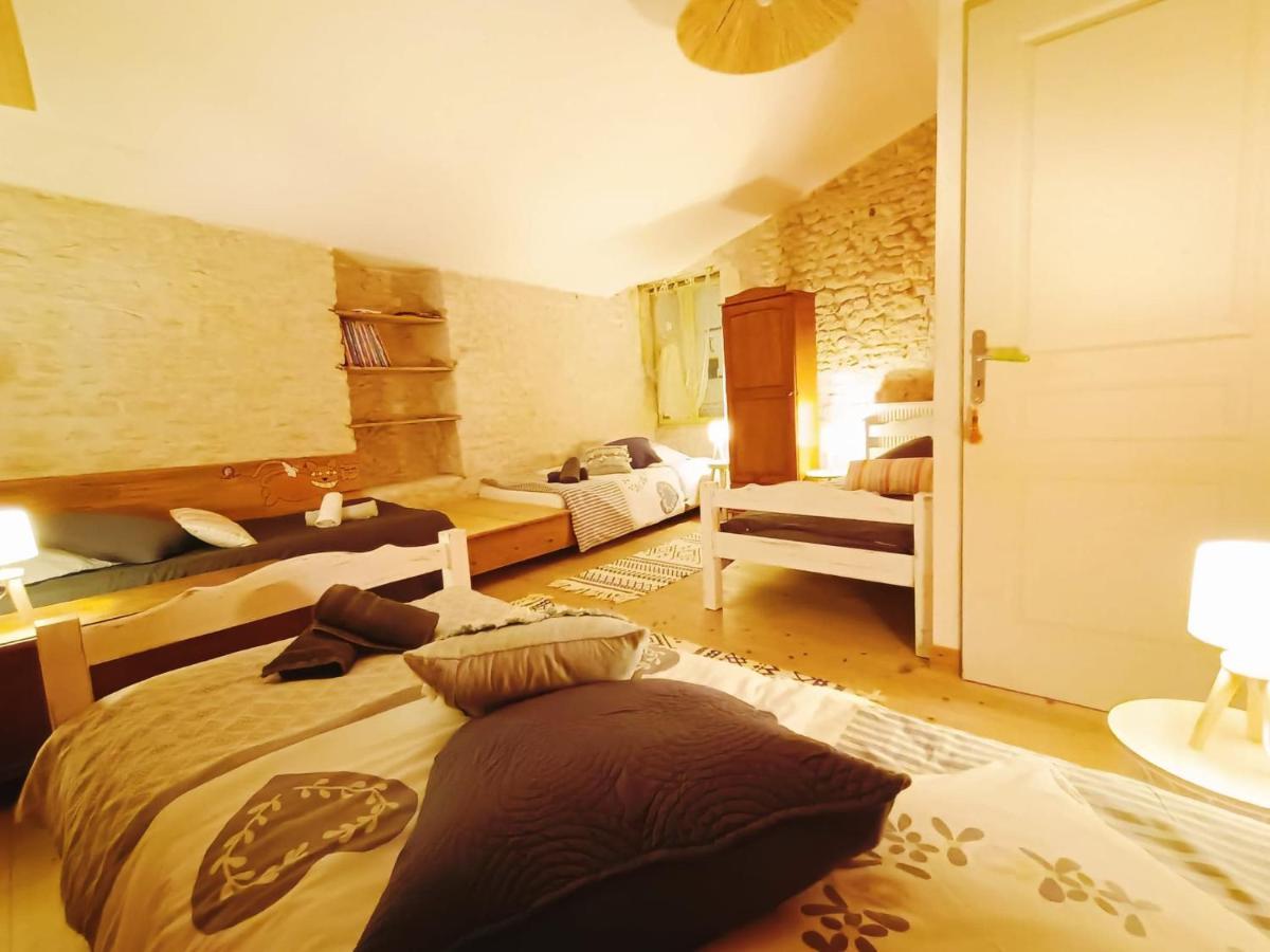 Gite 3 Etoiles Avec Spa, 2 Chambres Le Logis De Pearl Salles-sur-Mer エクステリア 写真