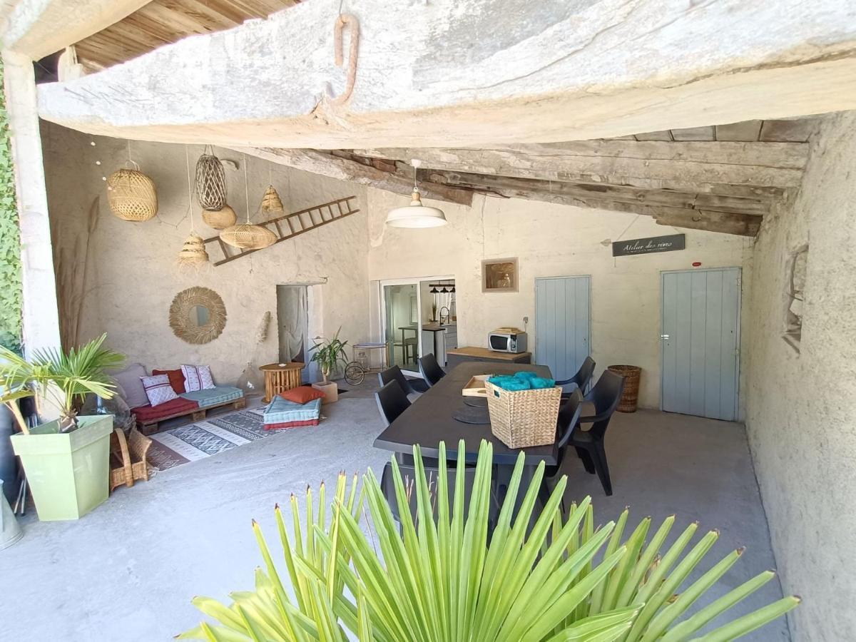 Gite 3 Etoiles Avec Spa, 2 Chambres Le Logis De Pearl Salles-sur-Mer エクステリア 写真